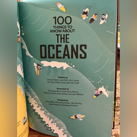 USBORNE 100 Things to Know About The Ocean, softcover, Brand New! - Picture 3 of 3
